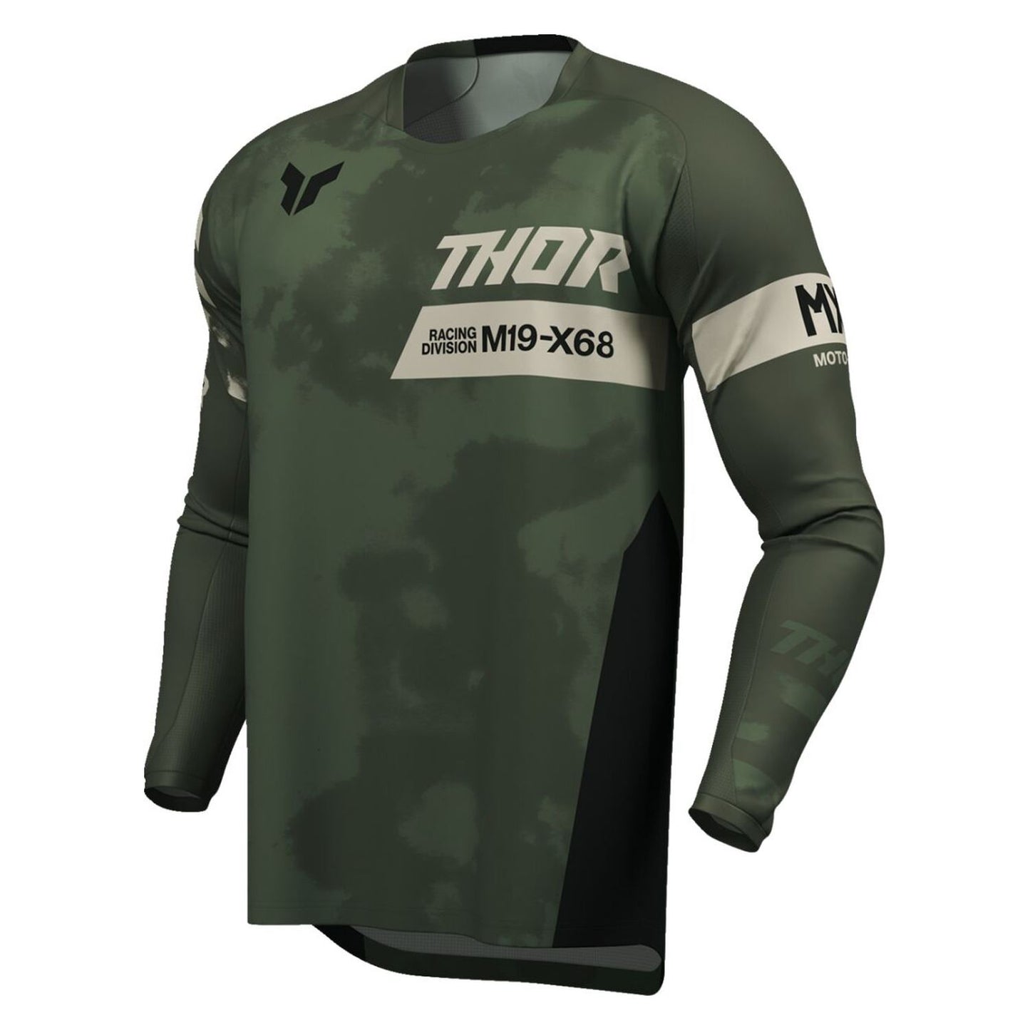Thor 2026 Launchmode Bleach Black Camo MX Jersey
