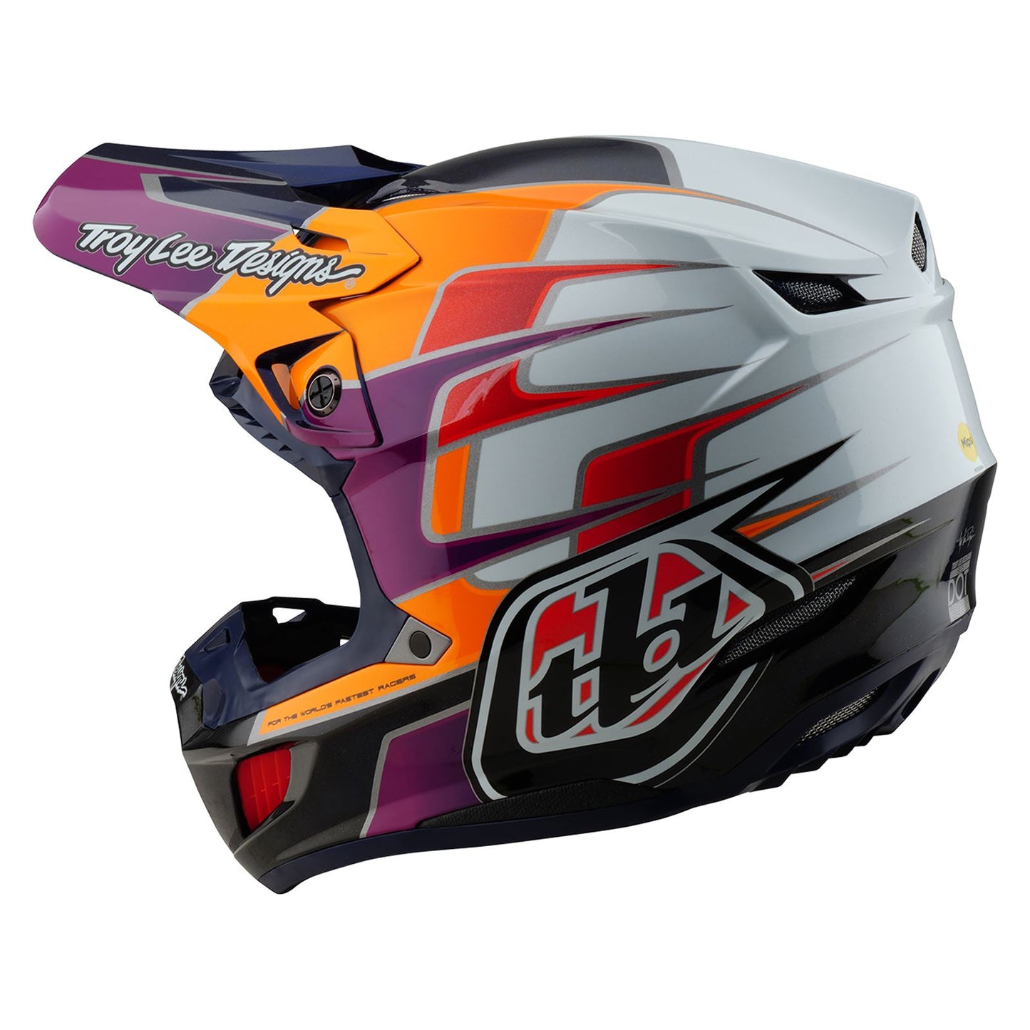 Troy Lee Designs Spring 2025 MX Helmet SE5 Carbon Speed Navy