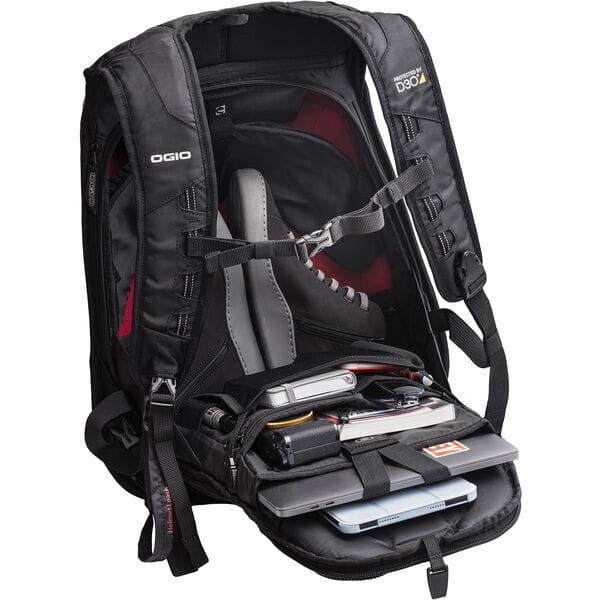OGIO Mach 5 No Drag Motorcycle Backpack D30 Stealth 24 Litre