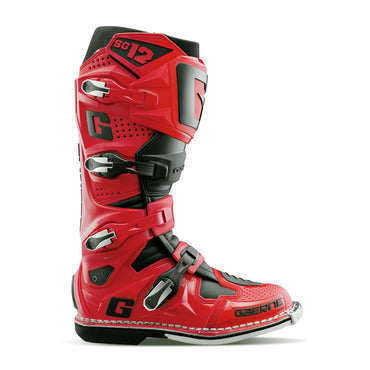 Gaerne SG12 Motocross Boots Red Black