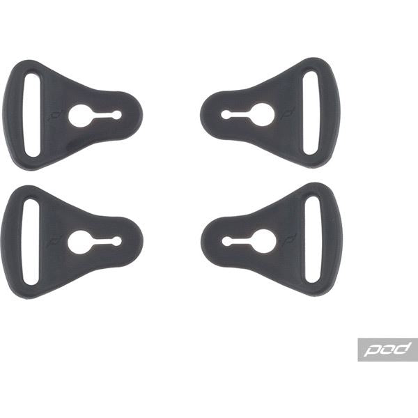 Pod Active Motocross Knee Brace Strap Set K1 Grey Youth