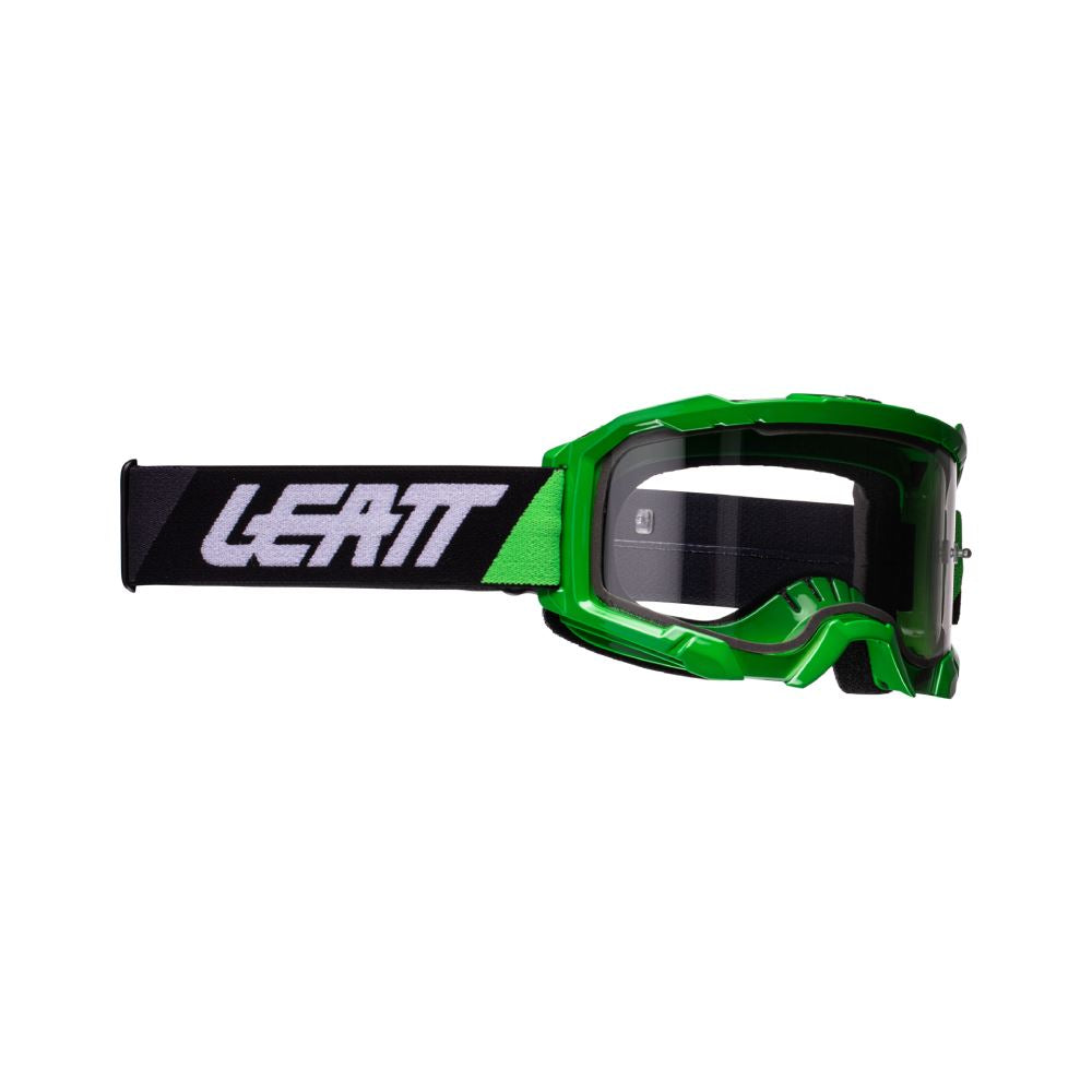 Leatt 2024 Goggles Velocity 4.5 Neon Lime - Clear Lens