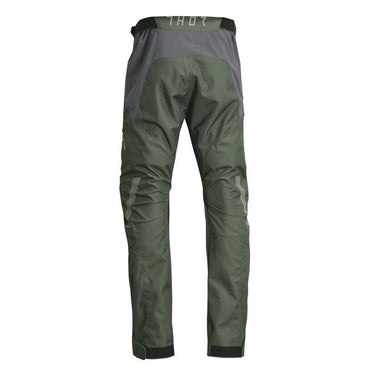 Thor 2024 Terrain Over The Boot Army Green Charcoal Enduro Pants