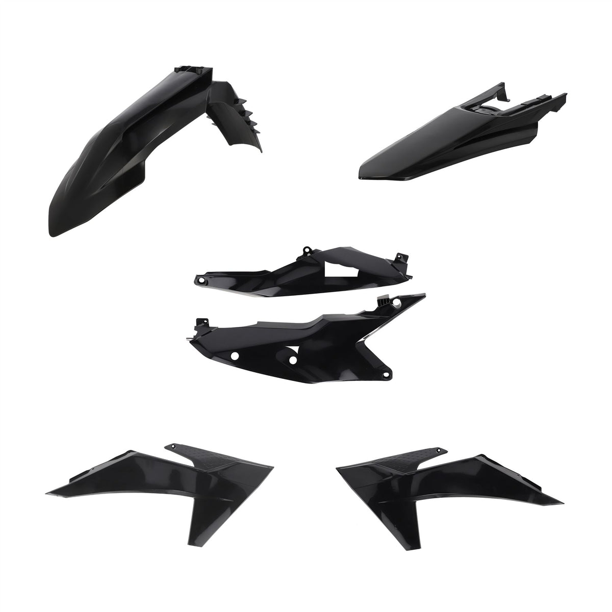 Acerbis Plastic Kit Black 0026804.090