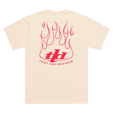 Troy Lee Designs Spring 2025 MX Torched Casual T-Shirt White