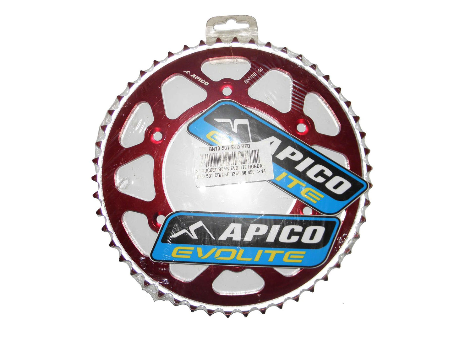 Apico Evolite Red Rear Sprocket For Honda CR 250R 1984-2007