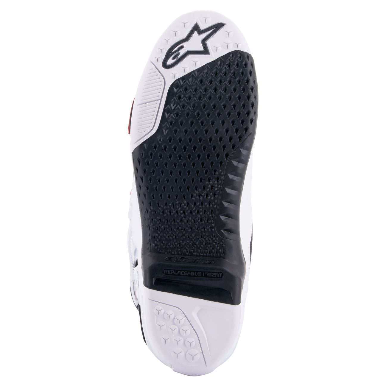 Alpinestars 2024 Tech 10 Supervented Motocross Boots White Bright Red