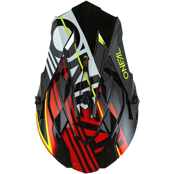 O'Neal 2025 Motocross Helmet 2SRS Rush Red Yellow