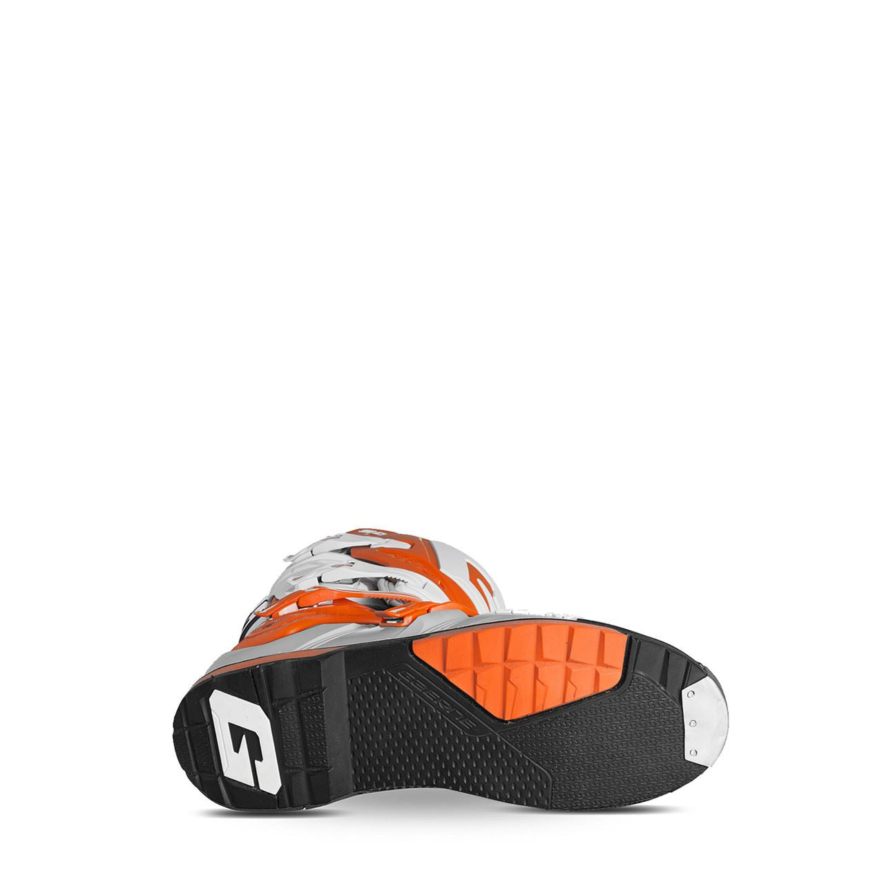 Gaerne SG22 Motocross Boots Orange White Grey