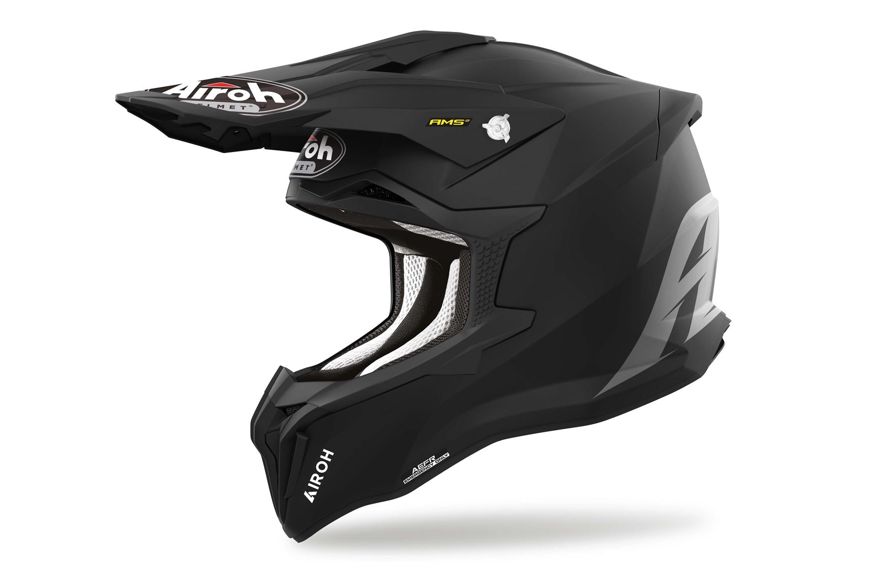 Airoh Helmet 2024 Strycker Color Black Matt Composite Carbon