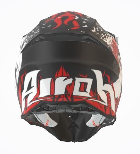Airoh Helmet Twist 2.0 Hell Matt