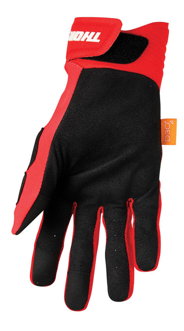 Thor 2024 Motocross Gloves Rebound Red