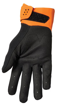 Thor 2024 Motocross Gloves Spectrum Orange Black