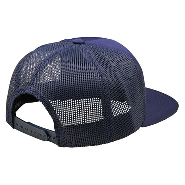 Troy Lee Designs Spring 2025 MX Carb Trucker Snapback Cap Navy