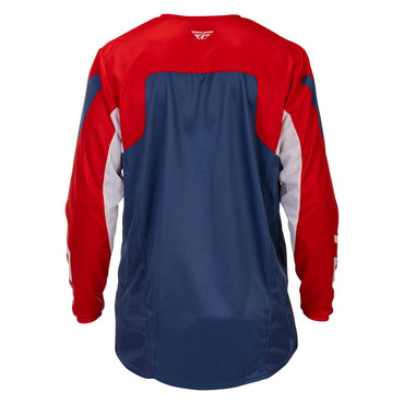 Fly Racing 2026 Motocross Jersey Kinetic Red White Blue