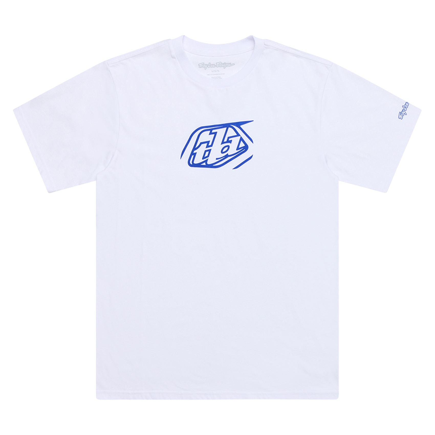 Troy Lee Designs Spring 2025 MX Badge Casual T-Shirt White