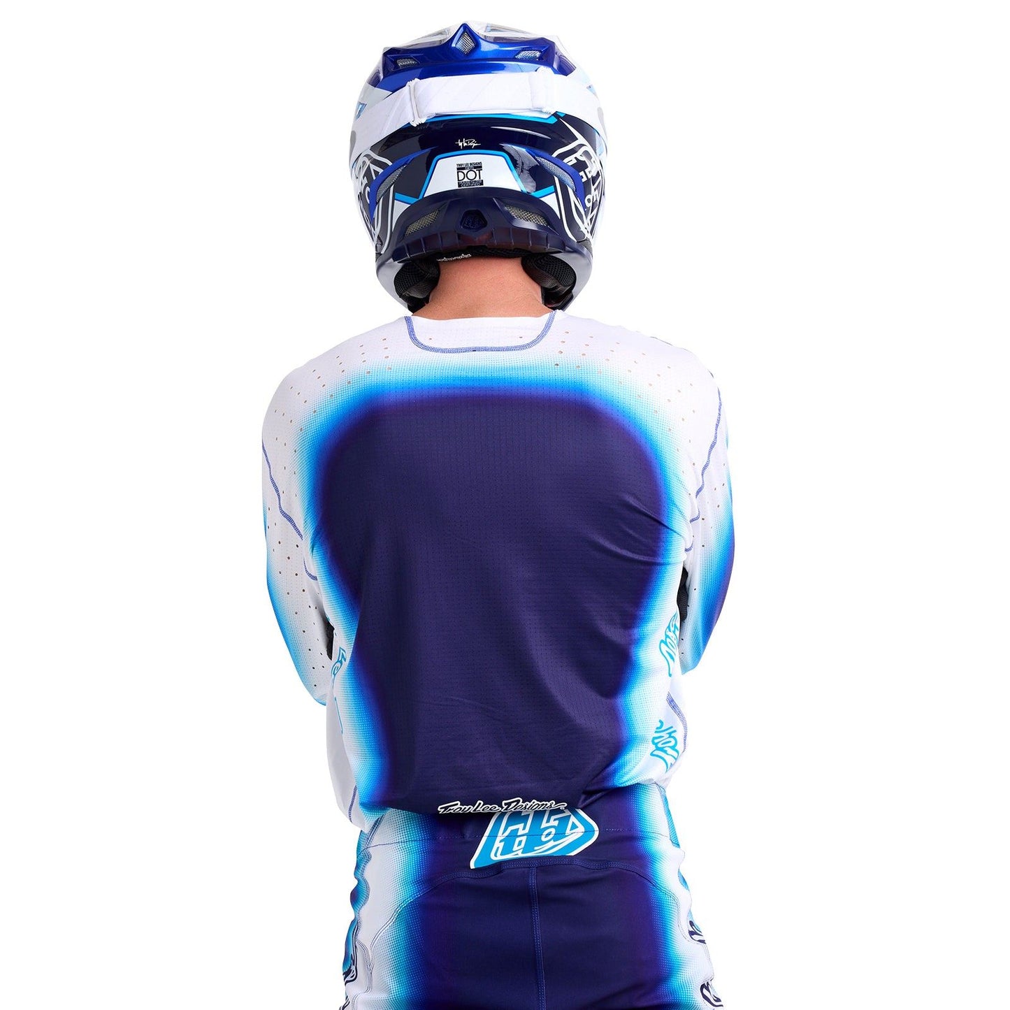 Troy Lee Designs 2025 Motocross SE ULTRA Blurr Jersey Blue