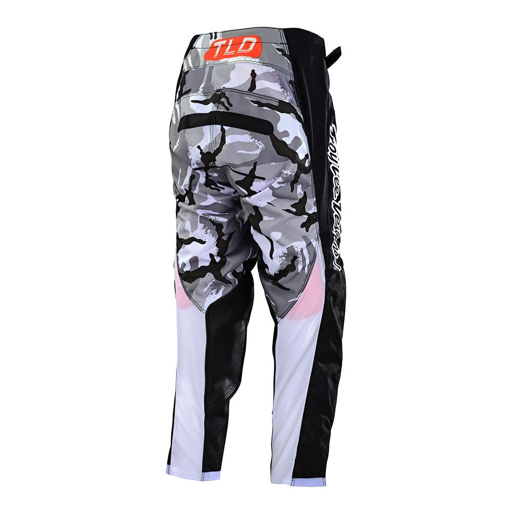 Troy Lee Designs 2025 Youth GP Pro Pants Blends Camo Black White