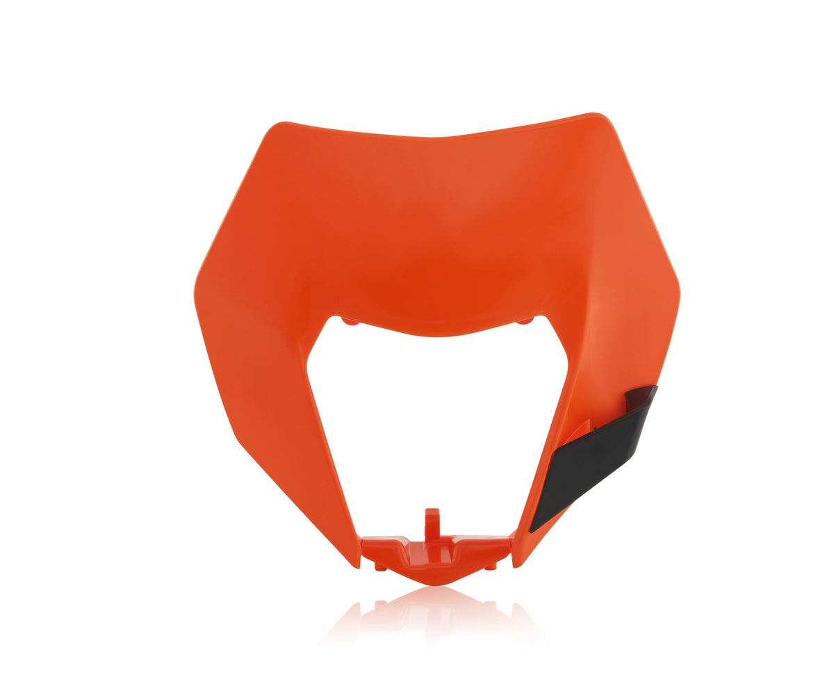 Acerbis Front Headlight Mask Orange For KTM EXC 125 2014-2016