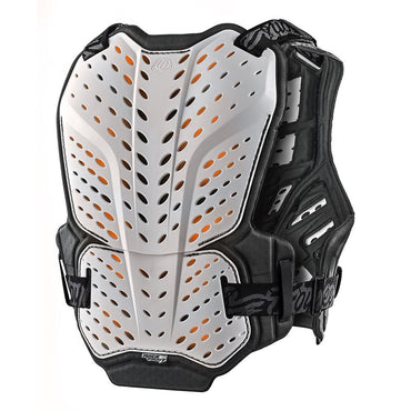 Troy Lee Designs 2025 Rockfight CE Solid White Chest Protector