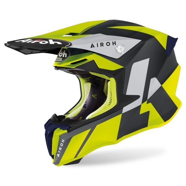 Airoh Helmet Twist 2.0 Lift Yellow Matt