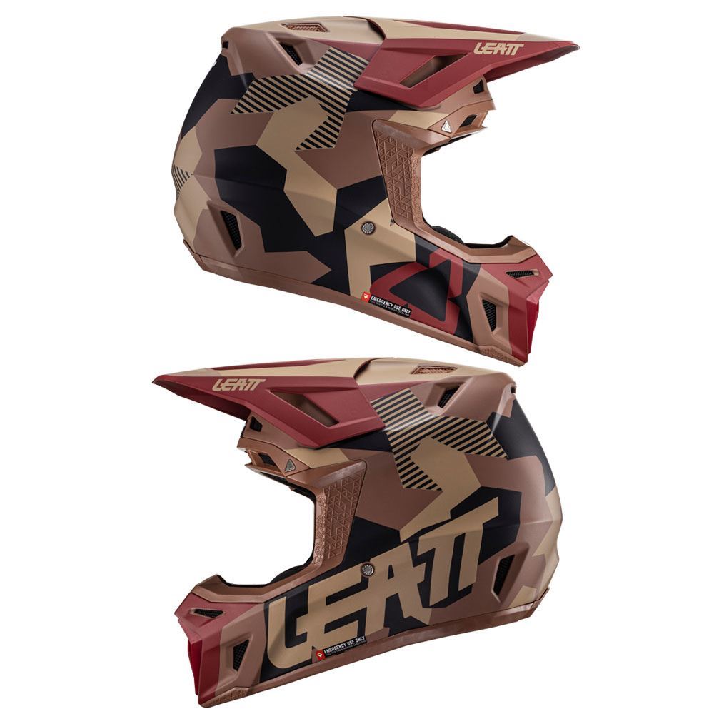Leatt 2024 Helmet Moto 8.5 V24 Rubystone