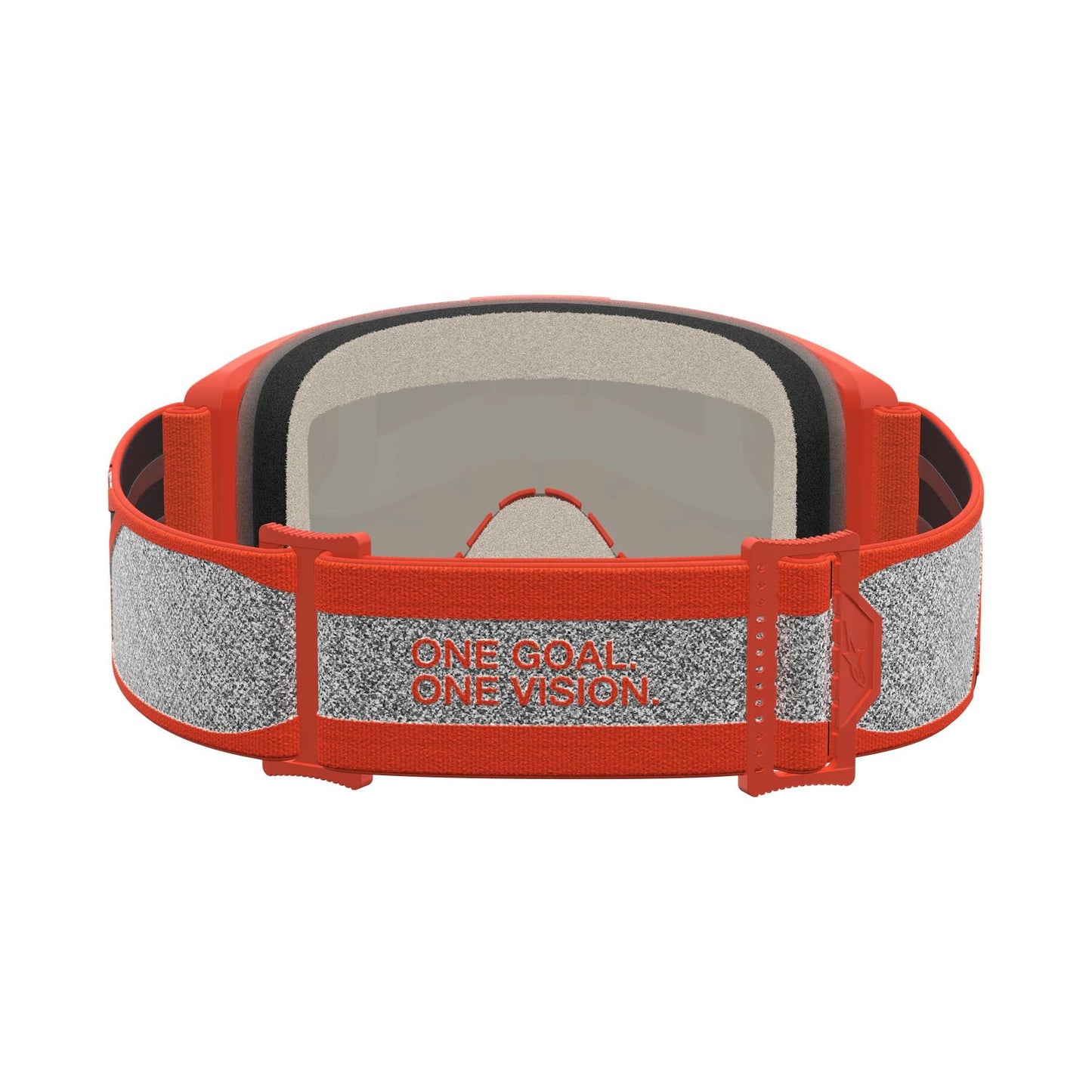 Alpinestars 2027 Vision 5 Rora MX Goggles Silver Orange Mirror Red