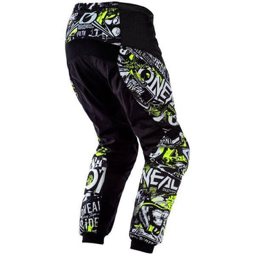 O'Neal 2024 Motocross Pants Element Attack Youth Black Yellow