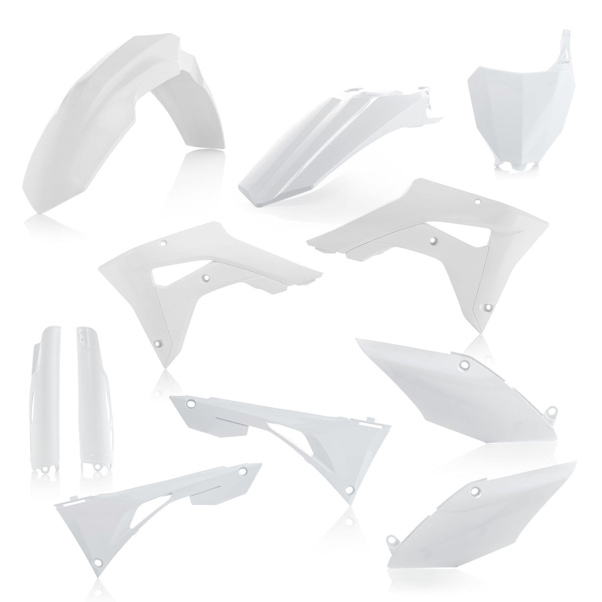 Acerbis Full Plastic Kit White For HONDA CRF 450 RX 2019-2020