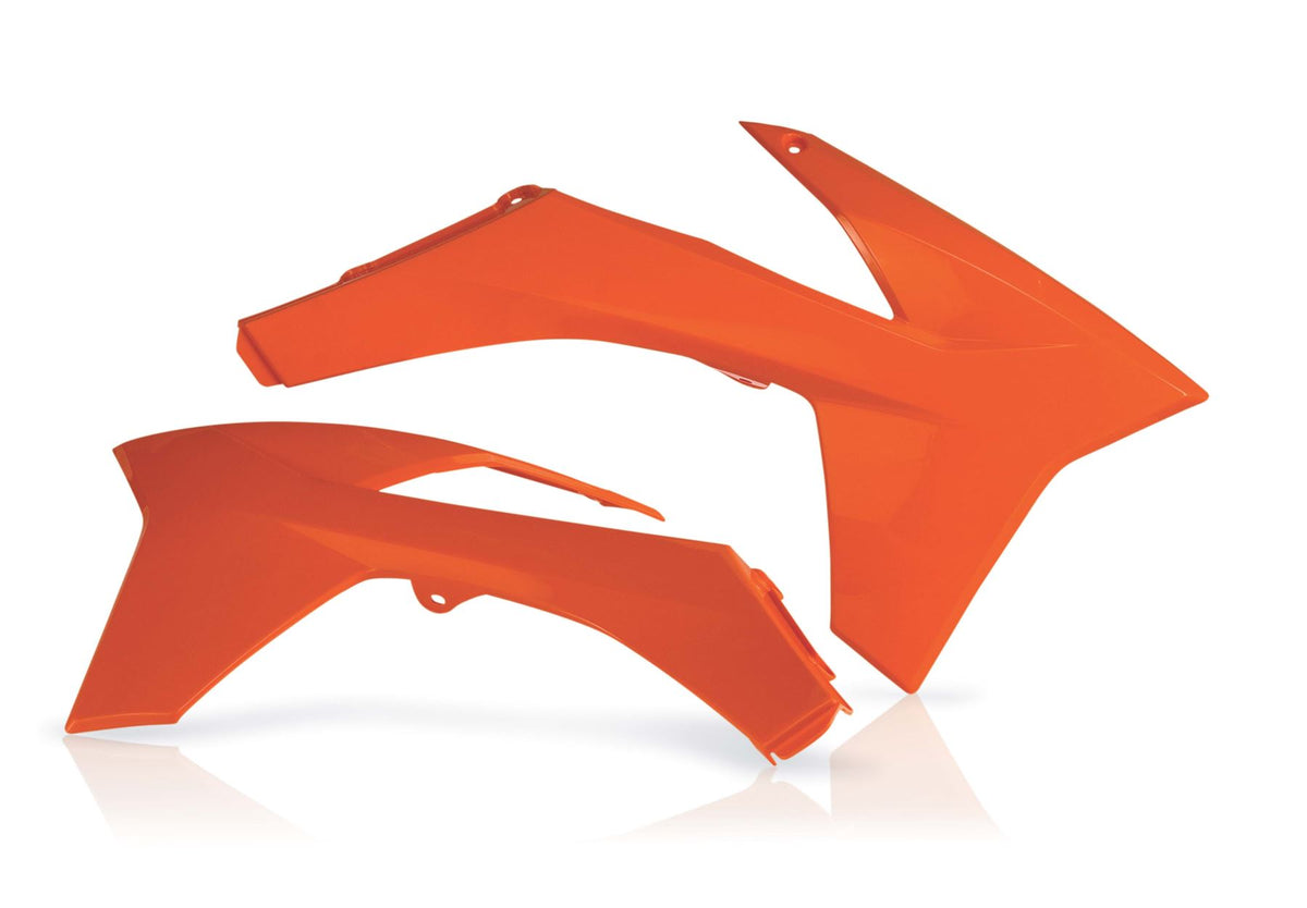 Acerbis Radiator Rad Scoops Orange For KTM EXC-F 500 2012-2013