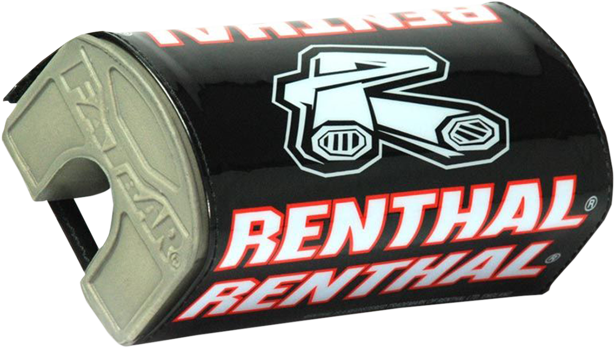 Renthal Fat Bar Pad Black Red White Handlebar Pad Bar Pad New