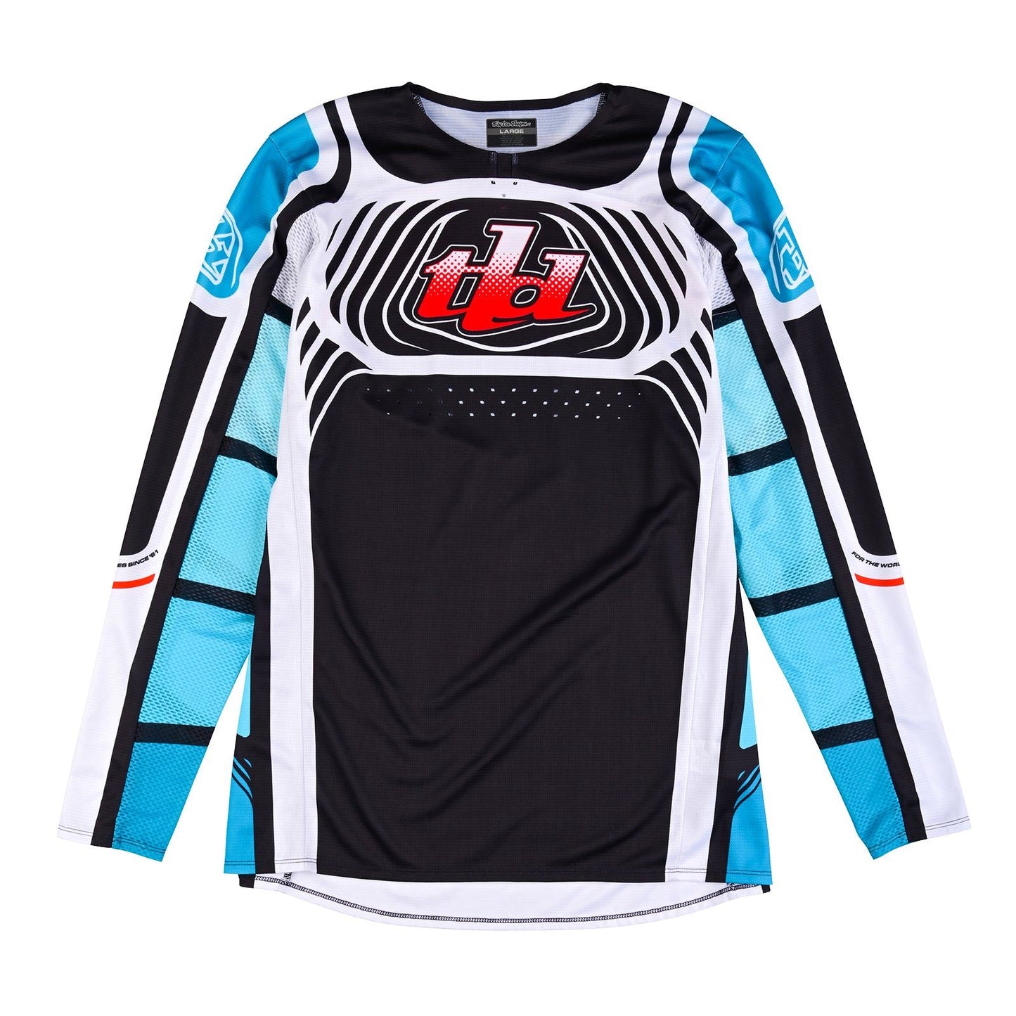 Troy Lee Designs 2025 Motocross SE PRO Wavez Jersey Phantom Turquoise