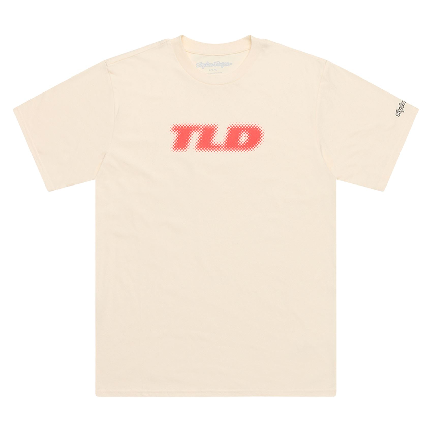 Troy Lee Designs Spring 2025 MX Fade Out Casual T-Shirt Vintage White