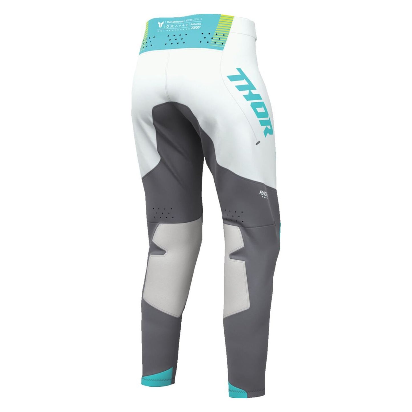 Thor 2026 Womens Sportmode Velocity Grey Aqua MX Pants