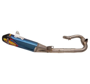 FMF Exhaust System Factory 4.1 RCT Megabomb Blue Carbon End For Yamaha YZ 250 F Monster Energy Racing Edition 2021-2023