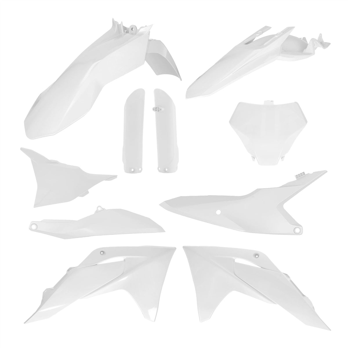 Acerbis Full Plastic Kit White For Gas Gas MC 85 2025-2027