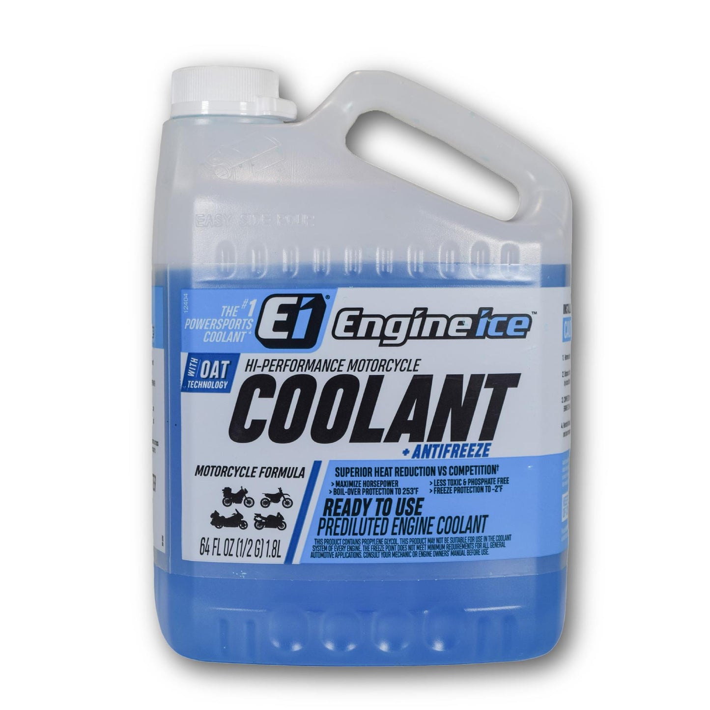 Engine Ice Hi-Performance Motocross Bike Engine Radiator Coolant 1/2 Gallon