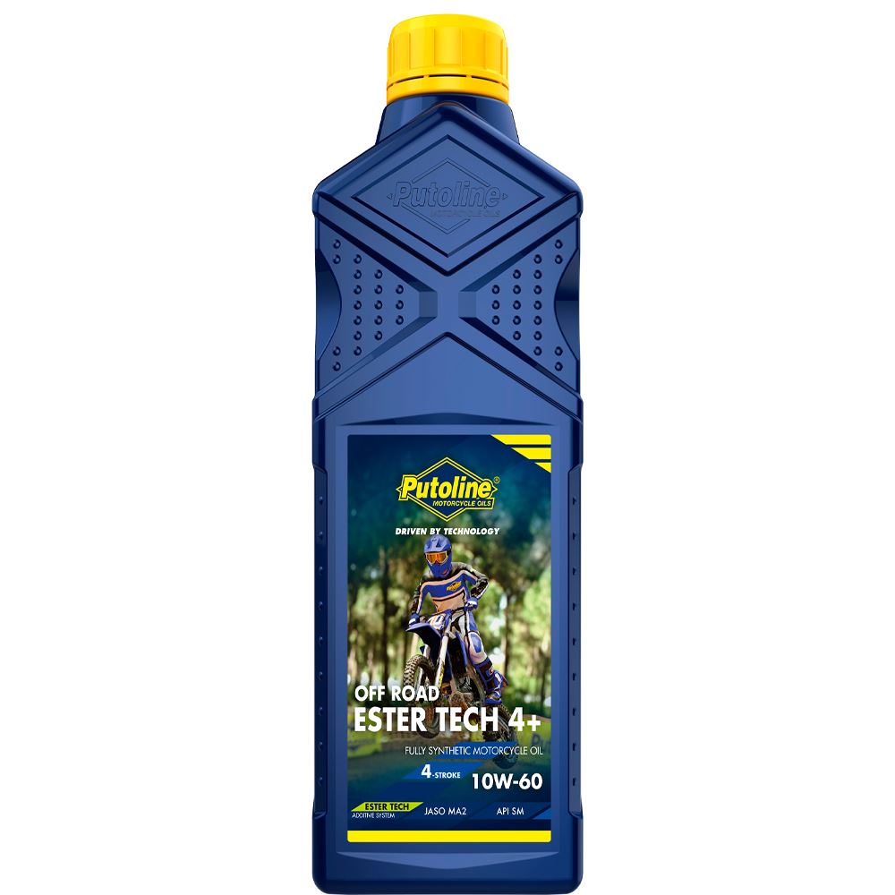 Putoline Ester Tech Off Road 4+ 10w60 4T Fully Synthetic Motorcycle Oil 1 Litre