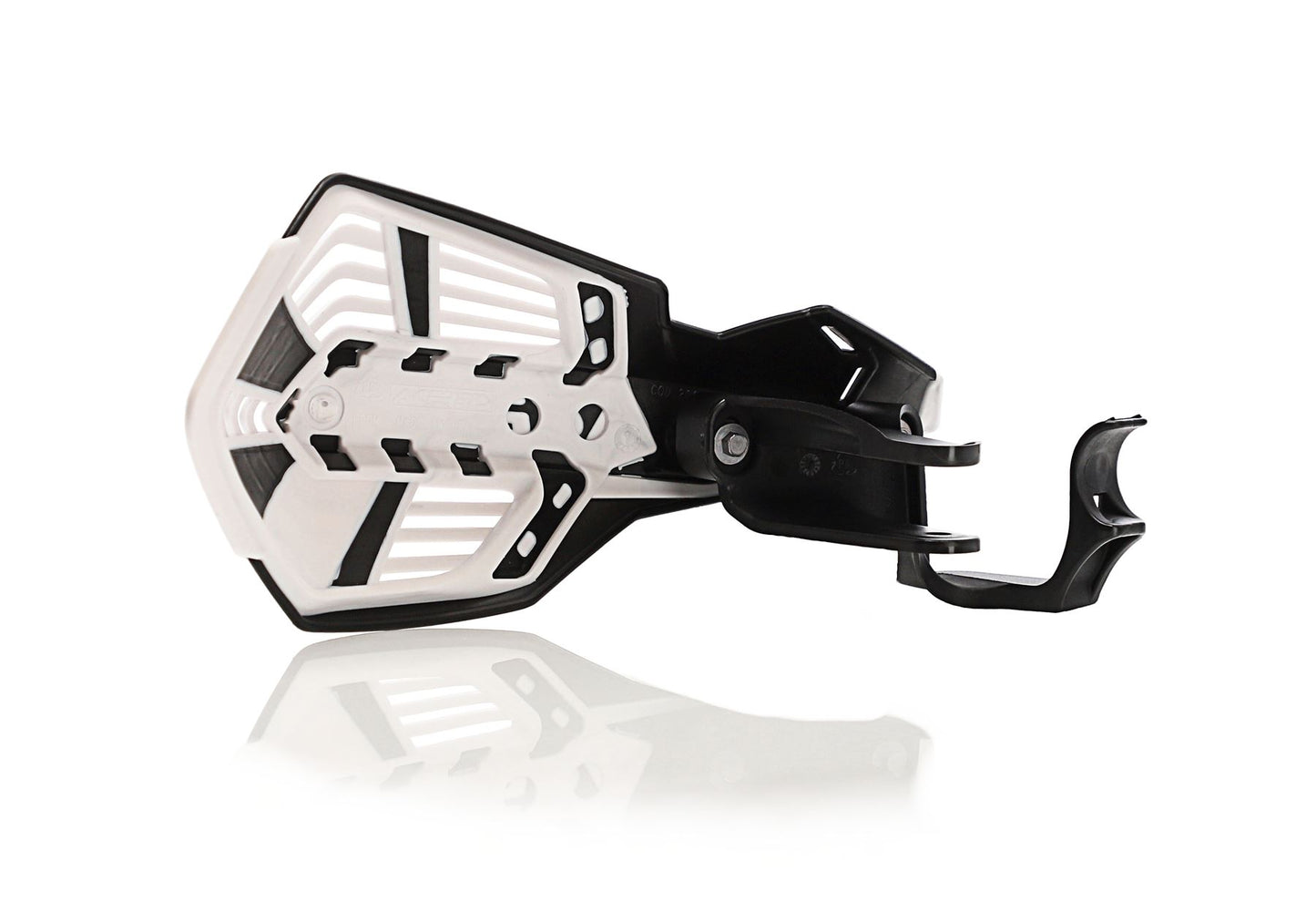 Acerbis K-Future YKS Motocross Handguards Black White Fantic XEF 450 2021 - 2024