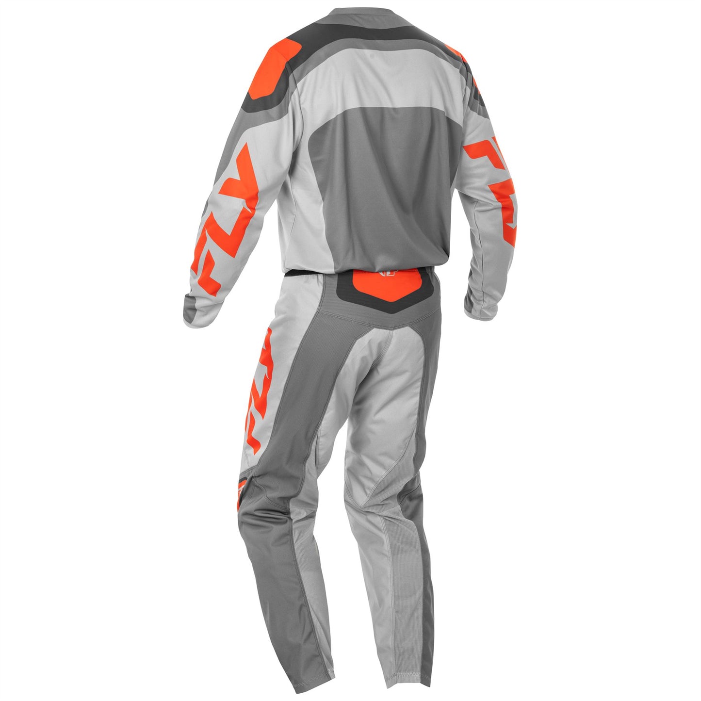 Fly Racing 2025 F-16 Motocross Pants Grey Orange