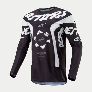 Alpinestars 2024 Racer Hana Motocross Jersey Black White Clearance