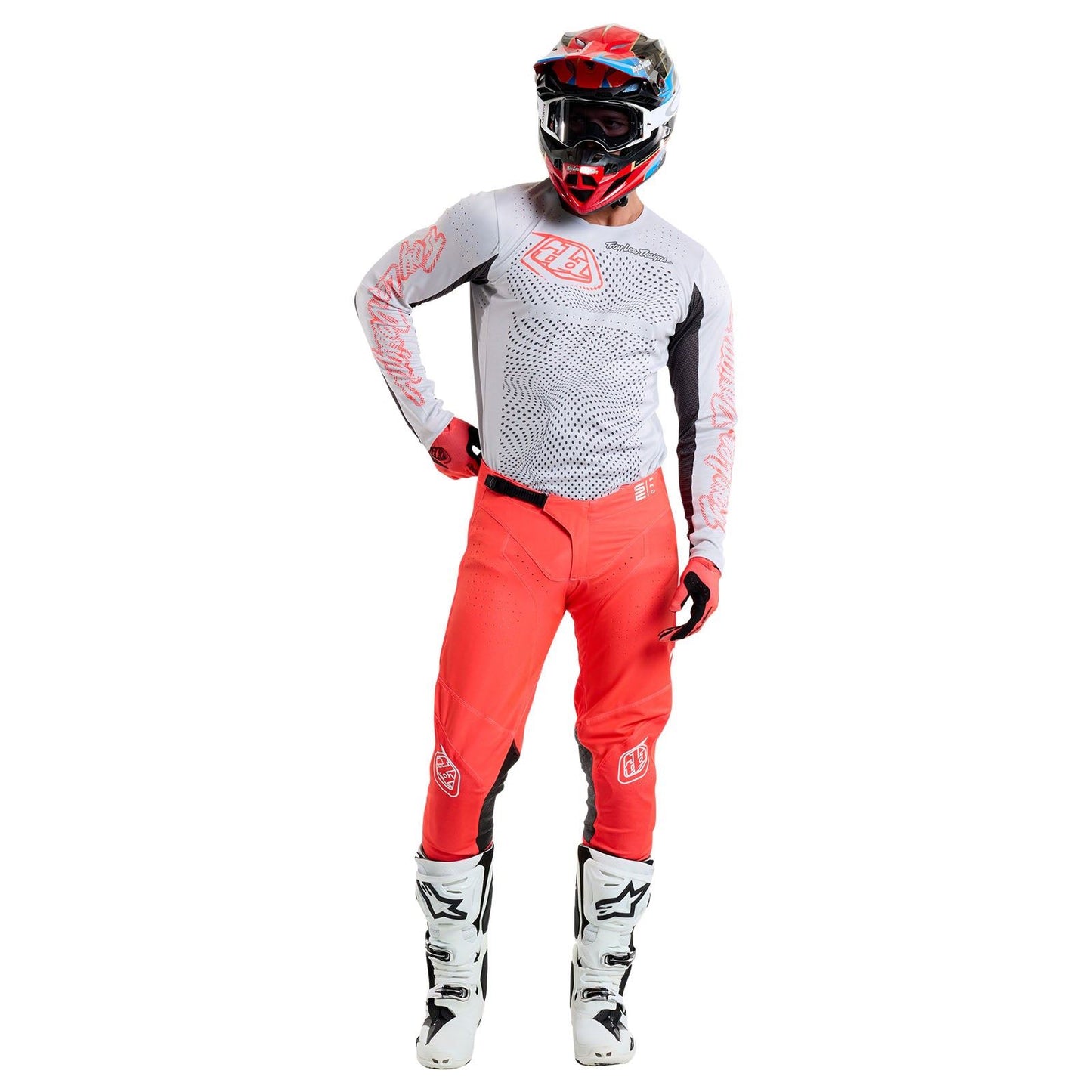 Troy Lee Designs Spring 2025 MX Combo Kit SE PRO Vectra Infra Red