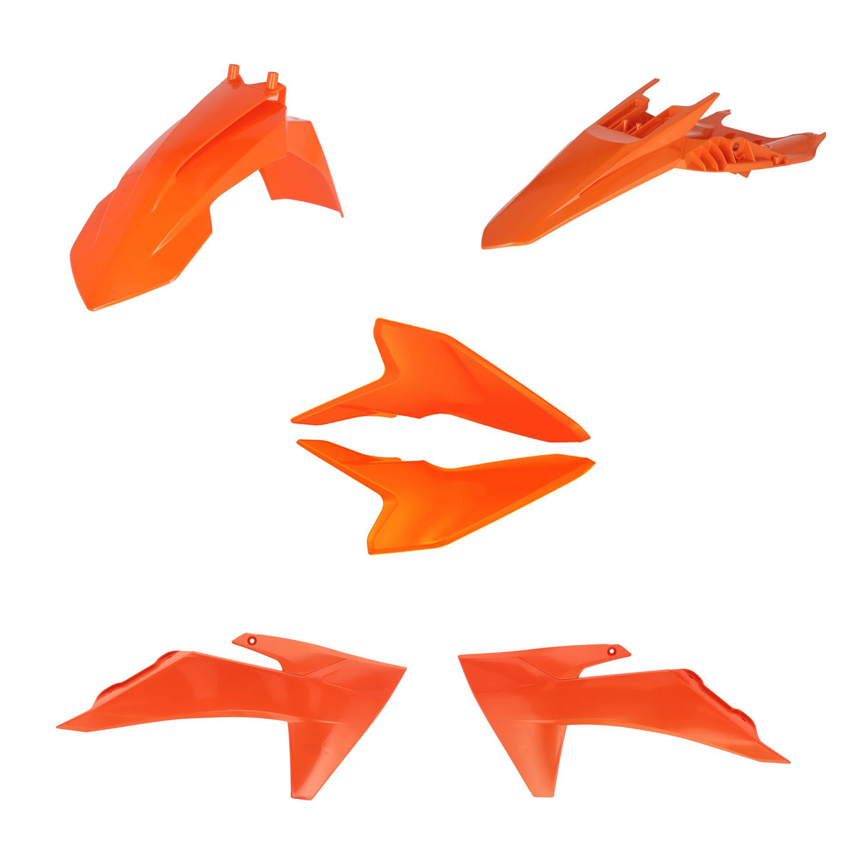 Acerbis Plastic Kit Orange 016 For KTM SX-E 3 2025-2027