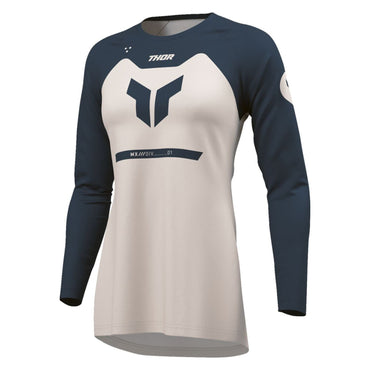 Thor 2026 Womens Ridemode Menace Midnight Grey MX Jersey