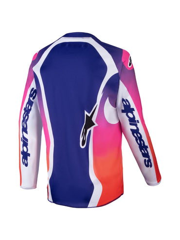 Alpinestars 2025 Racer Wurx Youth Motocross Jersey Multicolour White