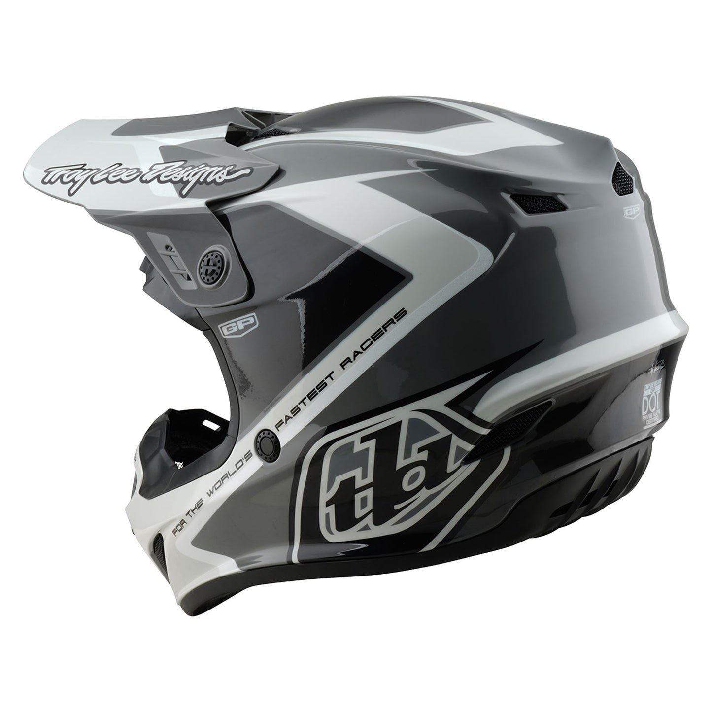 Troy Lee Designs Spring 2025 MX Helmet GP Shutter Grey