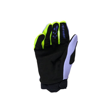 Alpinestars 2026 Youth Full Bore V2 Motocross Gloves Purple Yellow Flo