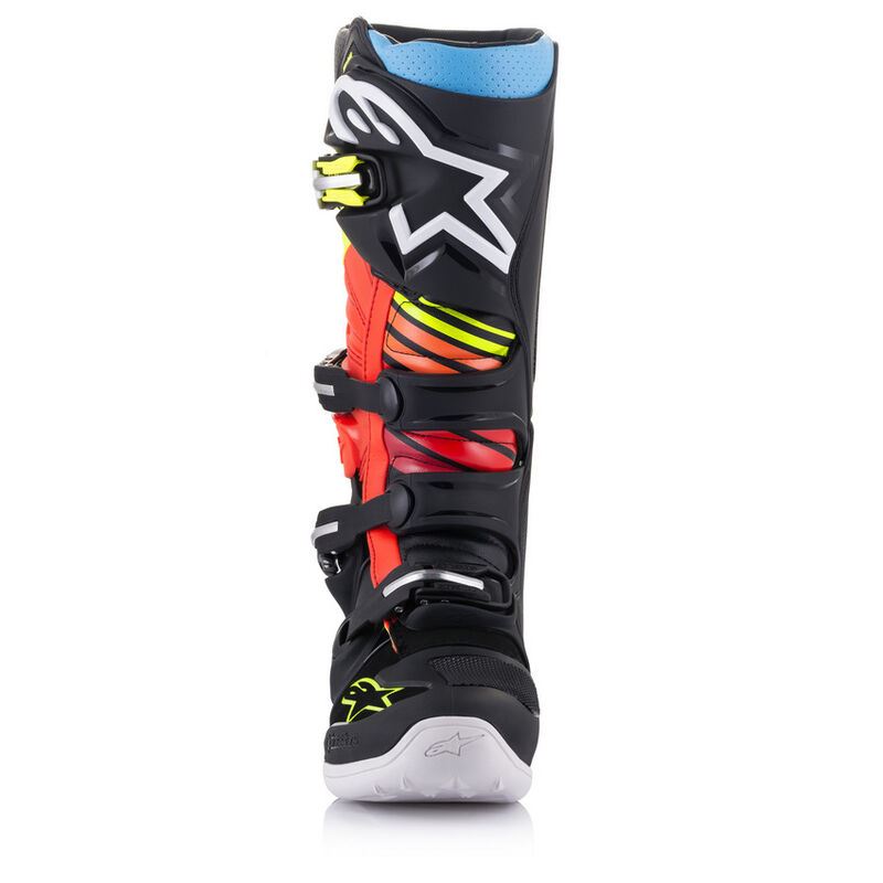 Alpinestars Tech 7 Motocross Boots Black Yellow Fluo Red Fluo CLEARANCE