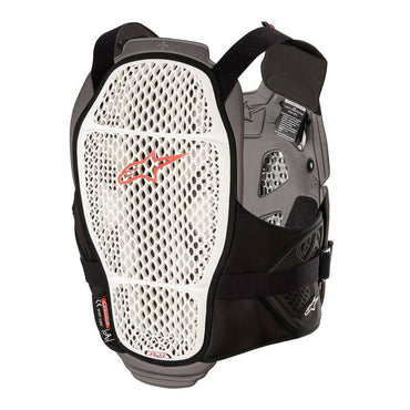 Alpinestars 2025 A-4 Max Chest Protector White Anthracite Red