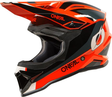 O'Neal 2024 Motocross Helmet 1SRS Youth Stream V.24 Black Red